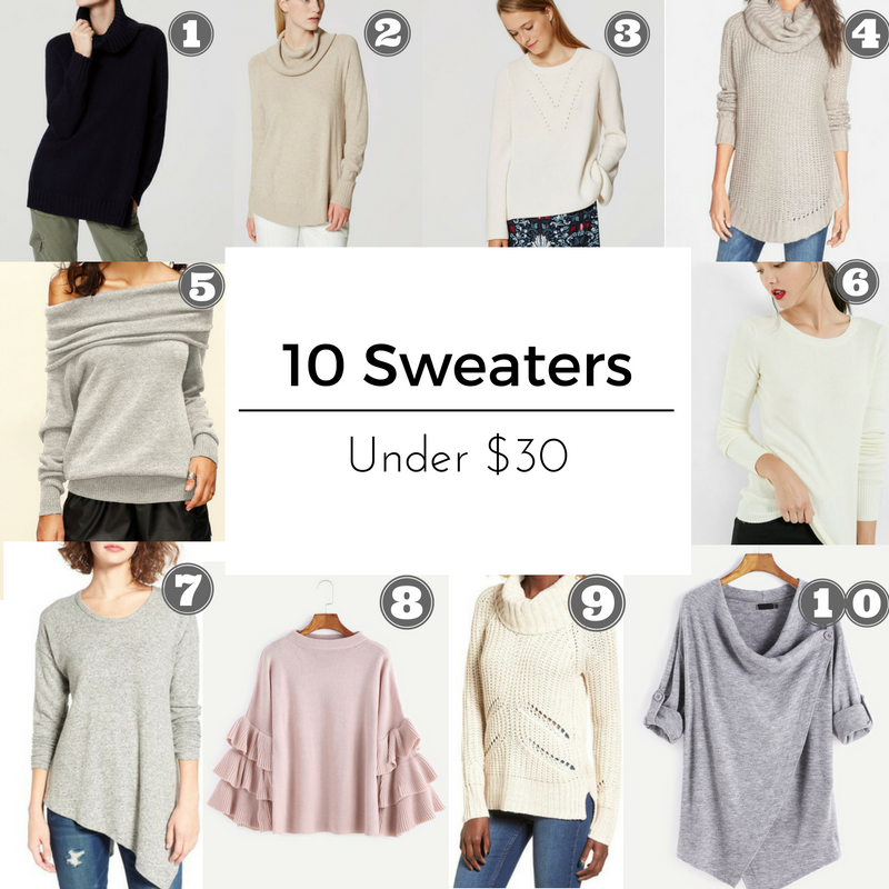 cheap womens sweaters