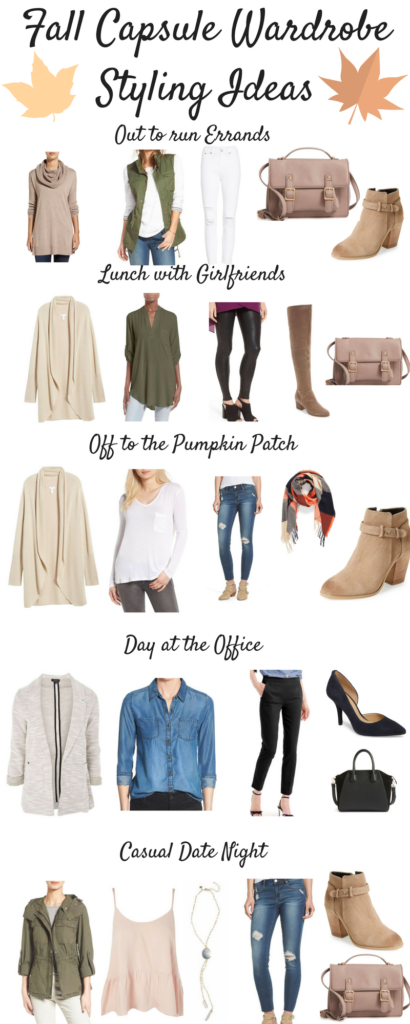 Fall Capsule Wardrobe 2017 Styling Outfit Ideas by PinterestingPlans Fall Capsule Wardrobe 2017 Styling Outfit Ideas by PinterestingPlans
