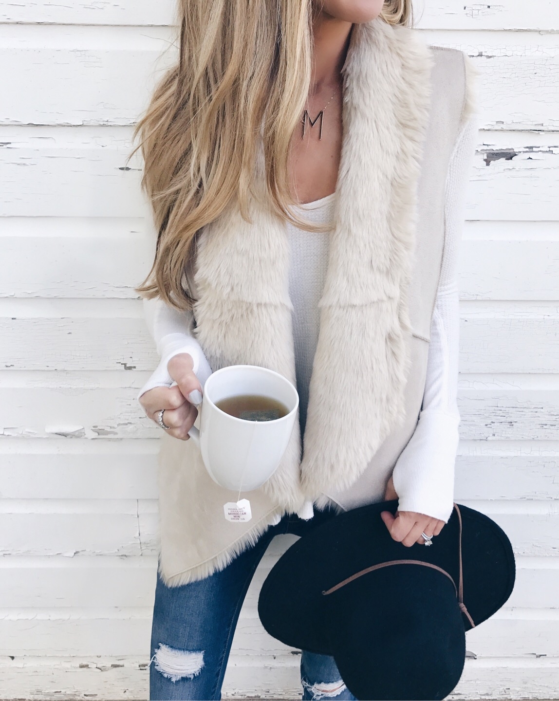 REVERSIBLE Faux Fur Vest ON SALE! - Pinteresting Plans