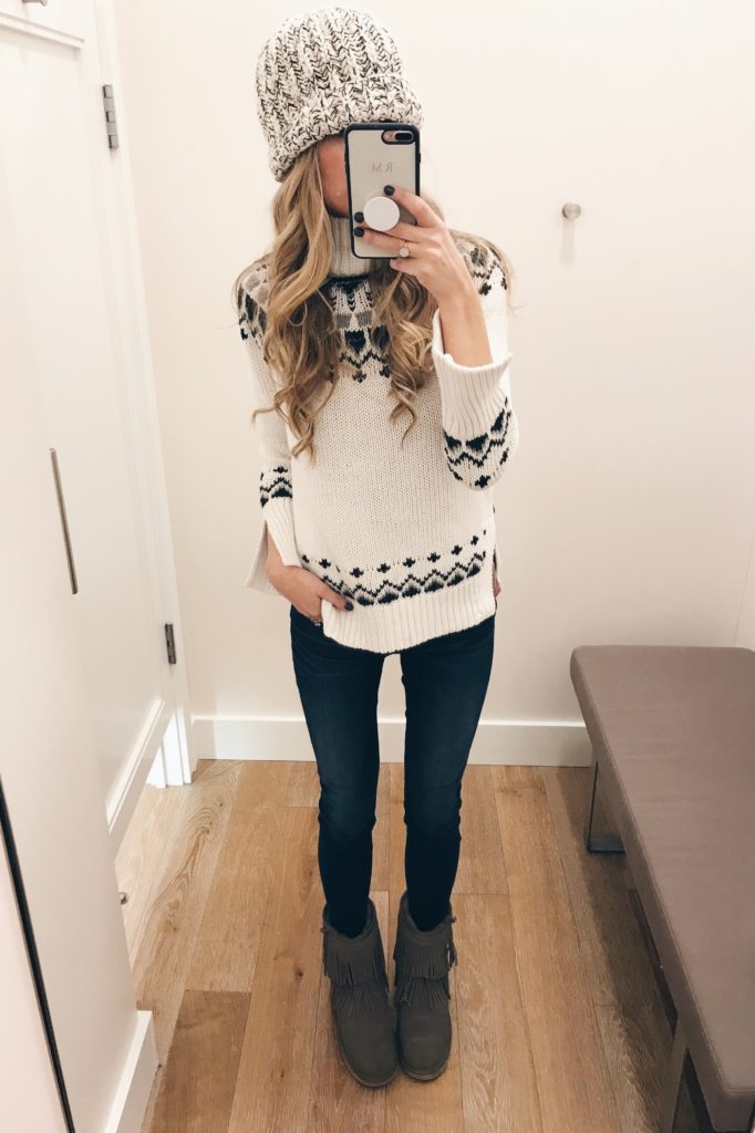 loft weekend sweater