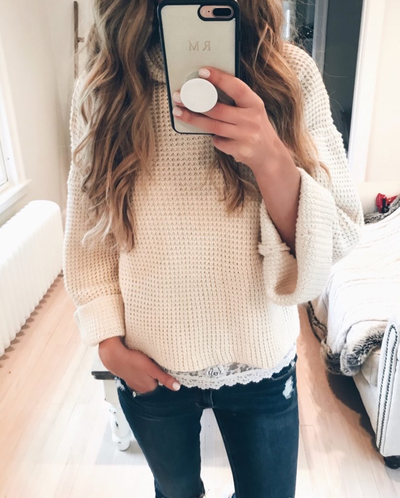 winter fashion trends 2018 , chunky turtleneck sweater on pinterestingplans