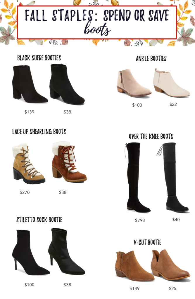 Spend or Save: Boots - Pinteresting Plans
