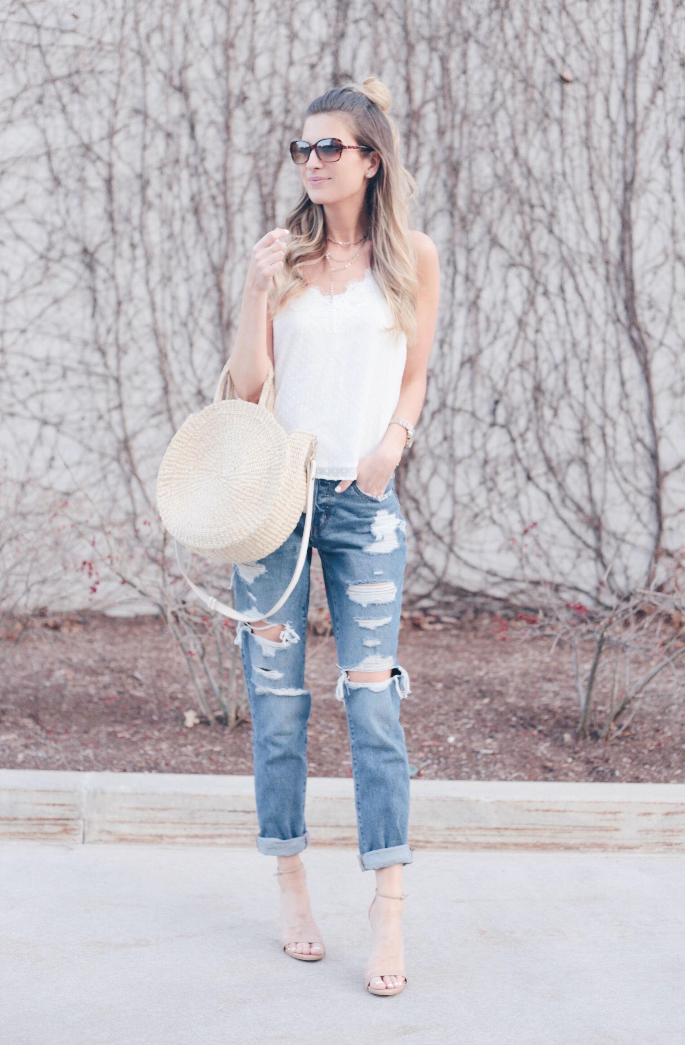 Spring Transition Outfits With Denim Boyfriend Jeans Outfit On Pinteresting Plans Pinteresting Plans