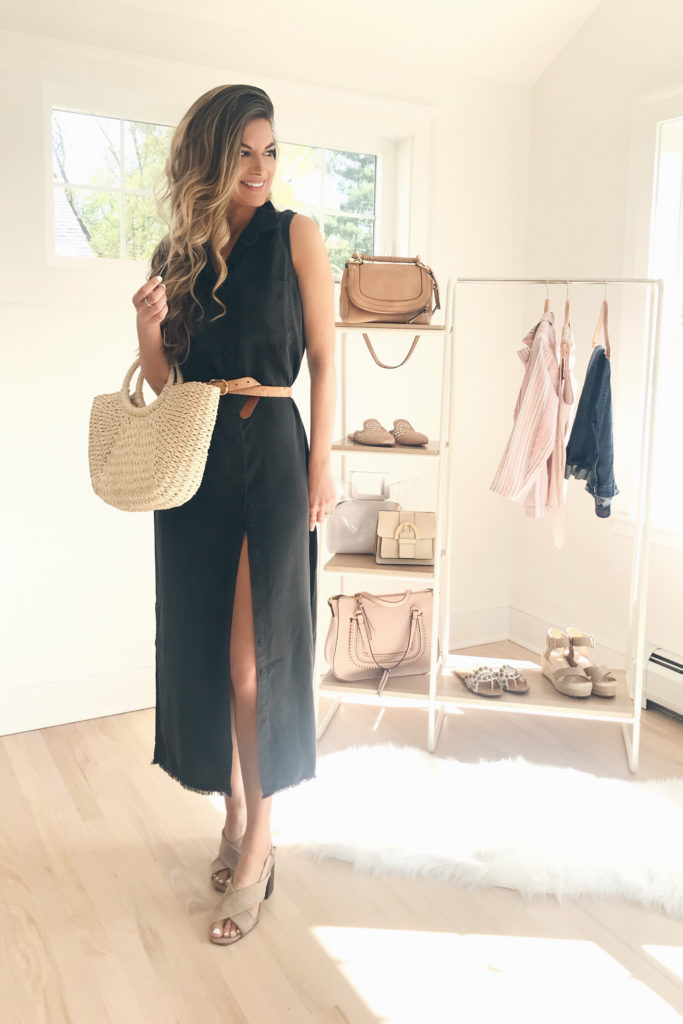 what to wear where with qvc - button front maxi dress on pinteresting plans fashion blog