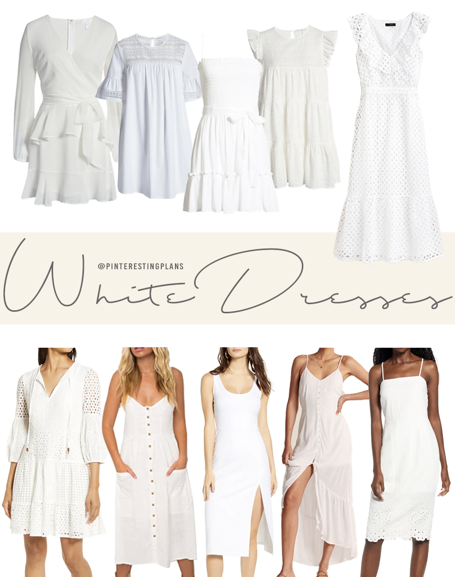 pinteresting-plans-white-summer-dresses - Pinteresting Plans
