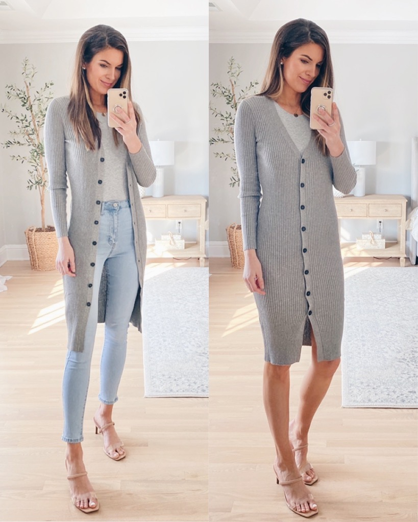 forever 21 grey sweater