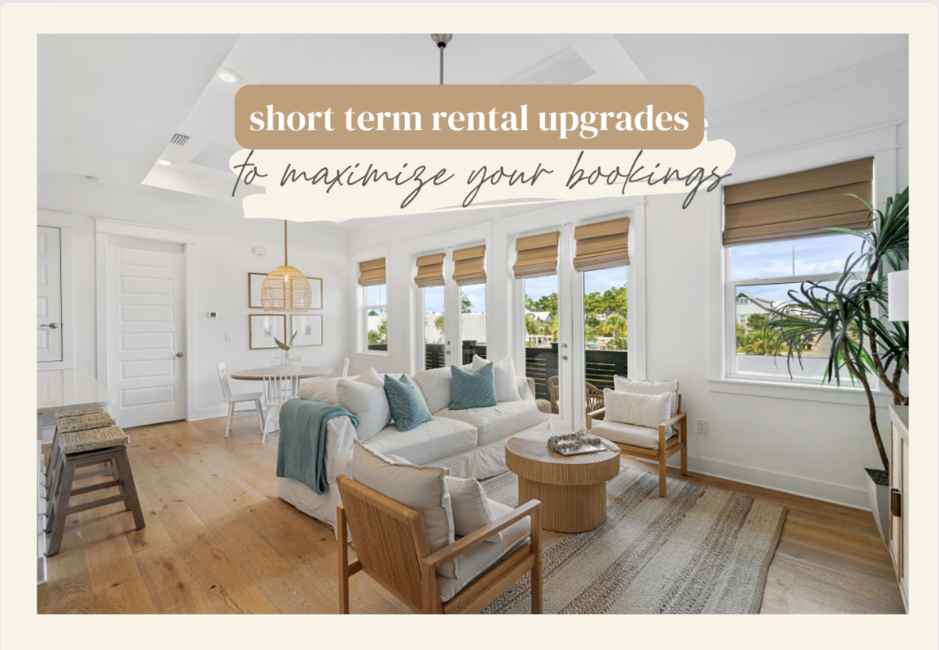 Short Term Rental Upgrades Pinteresting Plans